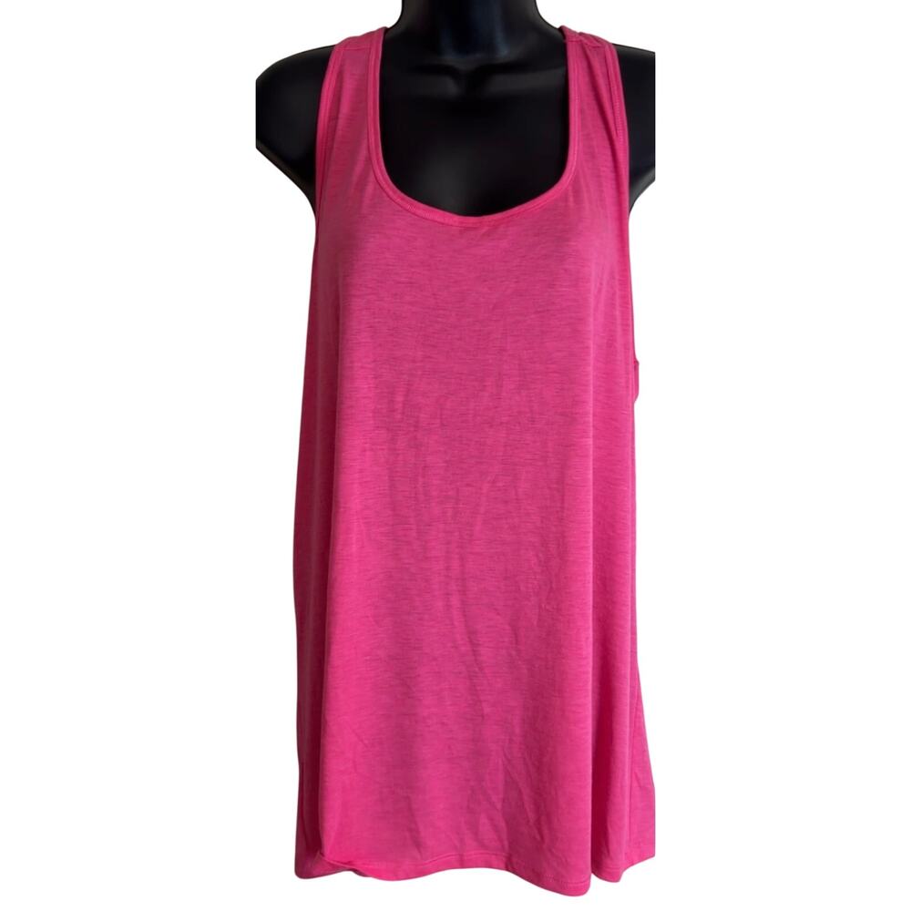 RBX Active Womens Pink Tank Top 2X Plus Size Workout Gym Athletic Scoop NWT New